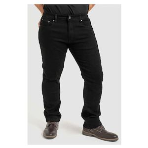 res0005 Harley MENS JET BLACK SKINNY W ARMOUR 30 res0005