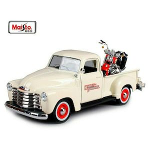 ma32194 Harley Maisto 1:27 1950 Chevrolet 3100 PICKUP 1:24 2001 FLSTS Heritage S…