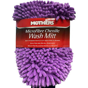 Mothers Microfibre Chenille Wash Mitt (12pk) 6720120