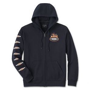 96004-25vm Harley HOODIE KNIT BLACK  96004-25vm