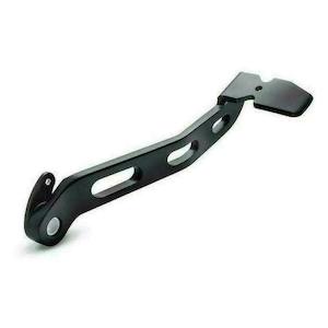 41600216 Harley Satin Black Billet Rear Brake Lever - 41600216