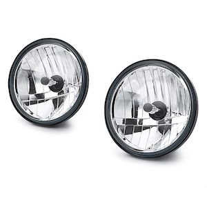 68348-05 Harley 68348-05 Clear Lens with Vertical Reflector Optics Auxiliary Lamp Bulb Kit