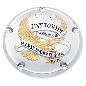 25340-99a Harley Live To Ride Derby Cover 25340-99A