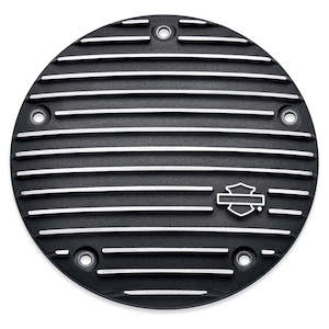 25700968 Harley Black Fin Narrow-Profile Derby Cover 25700968