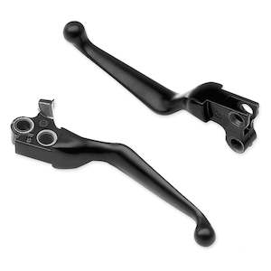 44994-07 Harley Black Hand Control Lever Kit 44994-07