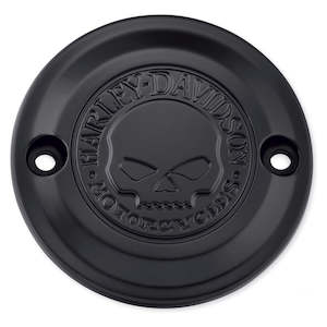 25600085 Harley Willie G Skull Timer Cover 25600085