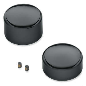 Macadamia nut growing: 43422-09 Harley Gloss Black Rear Axle Nut Covers 43422-09