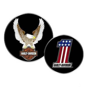 sa8002954 HARLEY #1 Winged Eagle Bar & Shield Challenge Coin 1.75 sa8002954