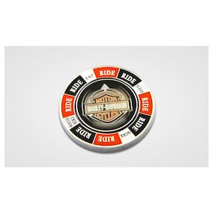 sa8002909 Harley HD COIN RIDE SPINNER 2`` sa8002909 sa8002909