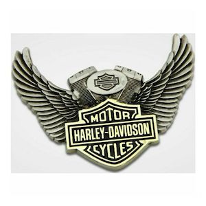 sa8008536 HARLEY Winged Motor Heavy-Duty Metal Magnet, 3 in sa8008536