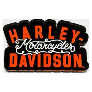 sa8011116 HARLEY Cut-Out H-D Motorcycles Hard Acrylic Magnet - 3 x 2 inches sa8011116