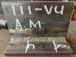 AS/NZS ISO 2980:2018 FILLET Welding Test