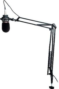 Electric light fittings: Proel Desk Mic Stand Extendable Arm +Cable AudioConnect