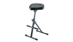 Electric light fittings: K&M Musicians PNEUMATIC Stool with Foot Rest AudioConnect