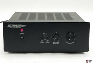 Buttkicker Power Amplifier Frequency Response 10 - 300 Hz AudioConnect