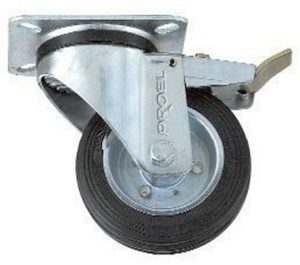 Proel Flightcase Wheel Swivel Type 100mm+Brake AudioConnect