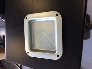 Flightcase Blank Recessed Dish SMALL AudioConnect