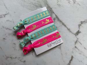 Products: Mermaids vs. Pineapples Set Hair Ties