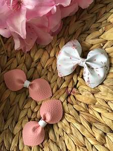 Faux Leather Bows: Japanese Blossom Set