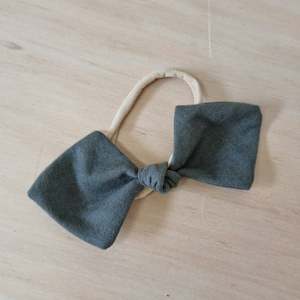 Clothing: Bow Headband - Olive Green