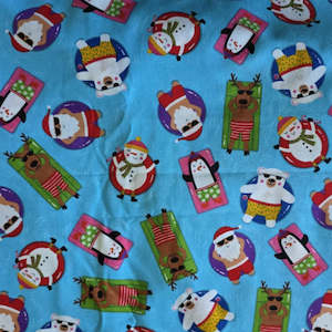 Clothing: Shorts - Swimming Santa + Friends (PRE-ORDER please allow up to 14working days)