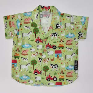 Short Sleeve Shirt - Farmyard Fun