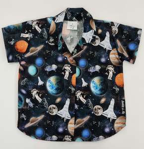 Clothing: Short Sleeve Shirt - Planets