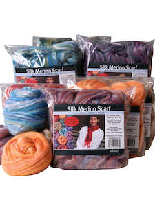 Yarn: Silk Merino Scarf Kit