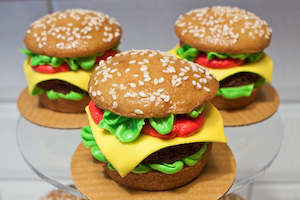 Burger Cupcakes