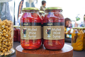 Mulled Wine Syrup - Red Coloured