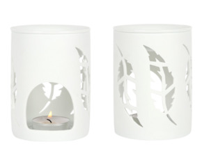 White Feather Oil Burner