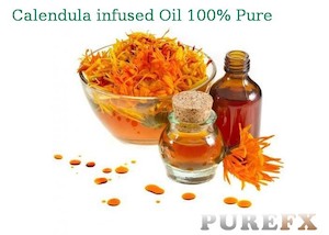 Merchandising: Calendula infused oil