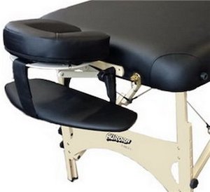 Merchandising: Forward Arm Rest For Massage Table