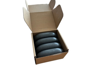 4 Piece Basalt Stone Set - X Large Ovular