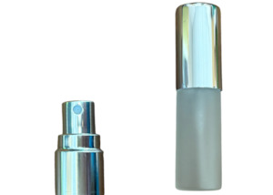 Merchandising: Perfume Spray Bottle 5ml Frosted Glass / refillable