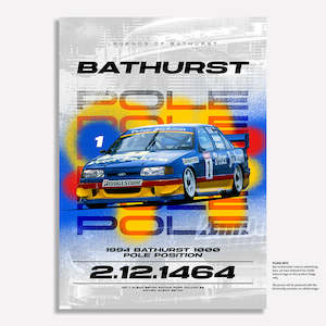 Posters: 1994 Bathurst 1000 Pole Position Poster (Pre-Order)