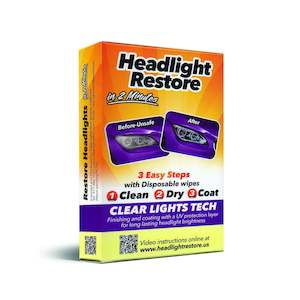 Headlight Restoration: Headlight Restore Wipes Free Shipping NZ Wide!