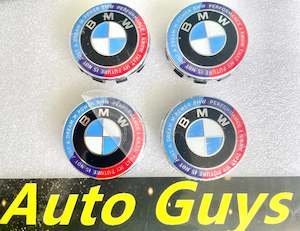 4 x BMW Wheel Cover Hubcaps 68mm M POWER PERFORMANCE