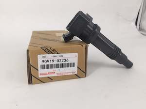 Motor vehicle part dealing - new: New! 90919-02236 Toyota Wish Runx Corolla ISIS Estima Rav4 Celica Ignition Coil