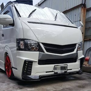 Toyota Hiace Modified SADII Style Bonnet NARROW BODY 2005-2019