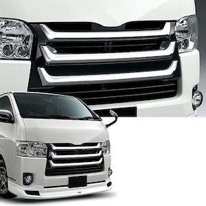 Chrome Front Grille (Narrow-body) Toyota Hiace 200 Series 4 Type 2014 - 2021