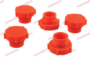 RACEWORKS AN-4 PLASTIC PLUG 5PK | RWF-806-04PL