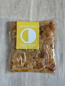 Bread: HALF BAKED FOCACCIA