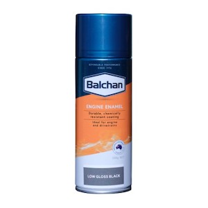 Balchan Engine Enamel - Low Gloss Black - 300g