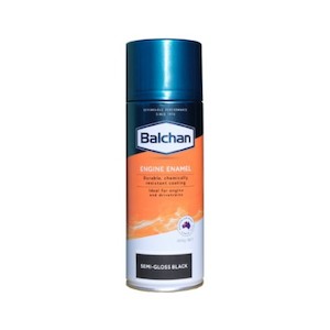 Balchan Engine Enamel - Semi-gloss Black - 300g