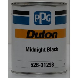 Paint: PPG Dulon Midnight Black 1lt