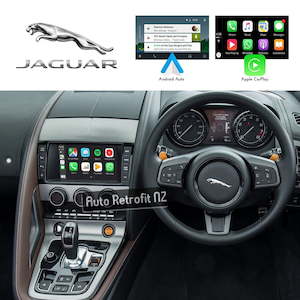 Jaguar F-Type 2013-2016 Apple CarPlay & Android Auto Retrofit Kit (Wireless)