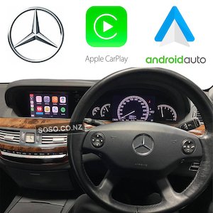 Mercedes Benz S-Class (2007-2012) CarPlay and Android Auto Upgrade Kit