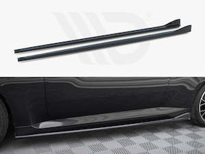 Motor vehicle clutch or brake repairing: Side Skirts Diffusers V.2 BMW 2 Coupe G42