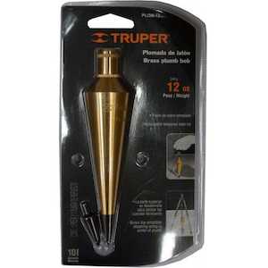 Truper Plumbob – Solid Brass 340gm